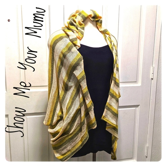 SHOW ME YOUR MUMU Knit Kimono Cardigan Sweater ~ NWT